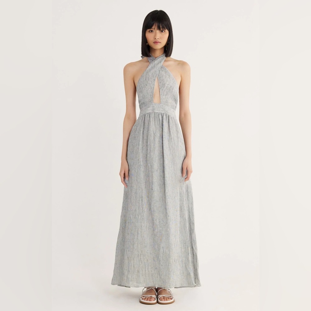 RUMER Halter Maxi Dress *NWT*